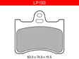 JARRUPALASARJA DELPHI TAKA, CITROEN # - Jarrupalasarjat - LP193 - 1