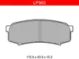 JARRUPALASARJA DELPHI TAKA, MITSUBISHI, TOYOTA - Jarrupalasarjat - LP963 - 1
