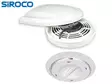 Siroco A3003 matala kattotuuletin valkoinen 12V - Kattotuuletus - 9000-1013 - 1