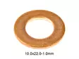 KUPARITIIVISTE 10X22X1,0 MM - O-renkaat, stefat, tiivisteet - CA-080453 - 1