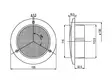 LED-TAKASUMUVALO 24V 155MM UPPOAS. - LED-takasumuvalot - 1608-6743 - 3