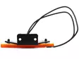 WAS LED-ÄÄRIVALO KELTAINEN 12-24V 116X46MM - KIINNITYSJALALLA - Keltaiset äärivalot - 1606-27793 - 2