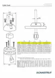 SCANSTRUT Deckseal läpivienti 2-6mm kaapelille - DS6 - Läpivientikumit veneeseen - 9515030223 - 3