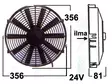 VAPAATUUL. 24V/14'' IMEVÄ - Vapaatuulettimet, yleismallit - 9000-0953 - 1