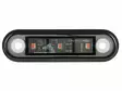 Optibeam Dark Phantom led-äärivalo upotettava 12-24V - Punainen - Punaiset äärivalot - 1608-3203 - 6