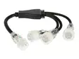 Ledwise Work Y-Haara - kolmelle valonauhalle - LED-valonauhat - 1700-AT113 - 2