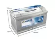 VARTA DYNAMIC SLI 100AH 830A 353X175X190MM -/+ - VARTA käynnistysakut - 1820-H3 - 2