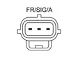 SÄÄDIN 12V DENSO - Lataus-säädin - F032330843 - 2