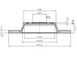 JARRULEVY 2 KPL/PKT, TAKA, AUDI, SEAT, SKODA, VW - Jarrulevyt - 69-1023 - 2