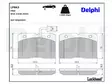 JARRUPALASARJA DELPHI ETU, IVECO - Jarrupalasarjat - LP863 - 2