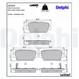 JARRUPALASARJA DELPHI TAKA, MITSUBISHI - Jarrupalasarjat - LP3433 - 2