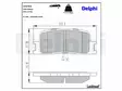 JARRUPALASARJA DELPHI, TAKA, TOYOTA - Jarrupalasarjat - LP2703 - 2