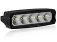 Bullboy Proline Slim musta led-työvalo - 25W / 1771LM / 6000K - LED-työvalot <28W - 1603-300363 - 2