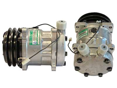 AC KOMPRESSORI 12V SD7H13 125MM A2 KANSI JE - Ilmastointikompressorit yleismallit - 51-98413 - 1