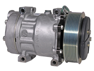 AC KOMPRESSORI ORIG SANDEN 132MMPV8 VOLVO 2-JOHTOINEN - Ilmastointikompressorit - 51-99353 - 1