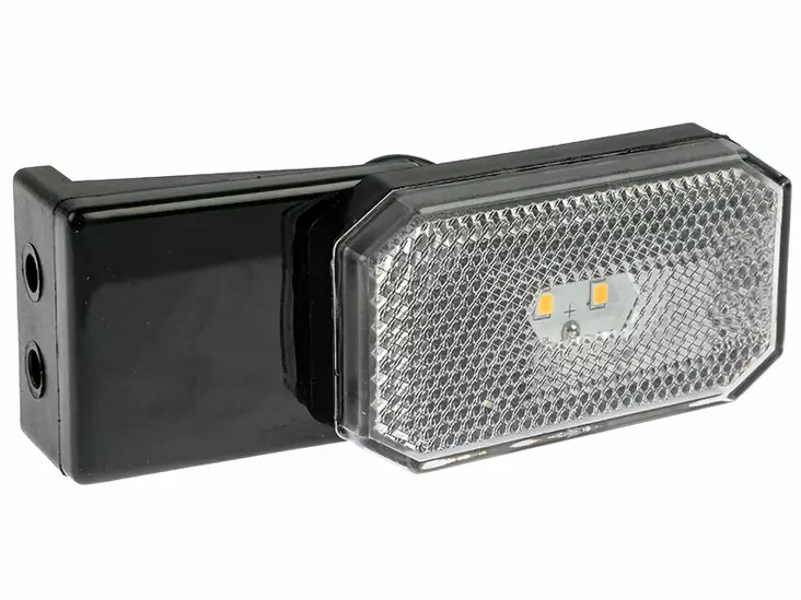 Autoline led-äärivalo kirkas kumivarsi 12/24V - Kirkkaat äärivalot - 1606-40113 - 1