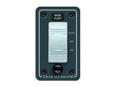 BLUE SEA KATKAISINPANEELI PILSSIPUMPULLE - Blue Sea Katkaisinpanelit - 1790-8263 - 1