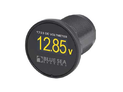 BLUE SEA MINI LED DC-VOLTTIMITTARI - Blue Sea Muut tarvikkeet - 1790-1733 - 1