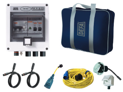 DEFA MARINE MAASÄHKÖSARJA 2 - Maasähkötarvikkeet veneeseen - DA701183 - 1