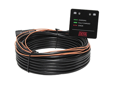 DEFA MULTICHARGER 2X35:N VARAUSTILANNÄYTTÖ 10M JOHTO - DEFA akkulaturit - DA705163 - 1