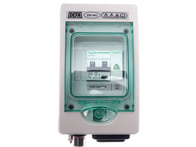 DEFA SÄHKÖKESKUS 230VAC/16A - Maasähkötarvikkeet veneeseen - DA700433 - 1