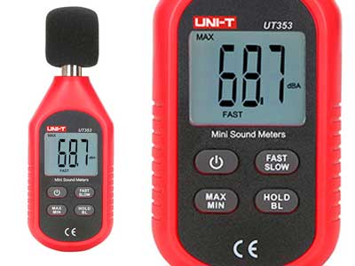UNI-T UT353 - Desibelimittari 30-130dB - Korjaamotesterit ja mittausvälineet - 1711-UT353 - 1