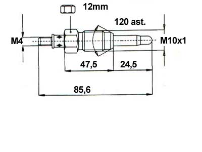 HEHKU CS1175 8,5V PN-127 - Hehkutulpat - 8031-0723 - 1