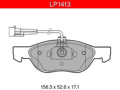JARRUPALASARJA DELPHI ETU, ALFA, FIAT # - Jarrupalasarjat - LP1413 - 1