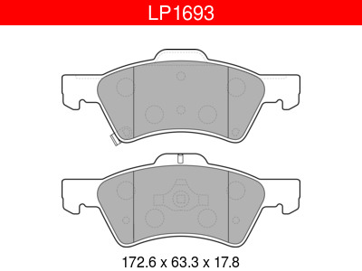 JARRUPALASARJA DELPHI ETU, CHRYSLER, DODGE, JEEP - Jarrupalasarjat - LP1693 - 1