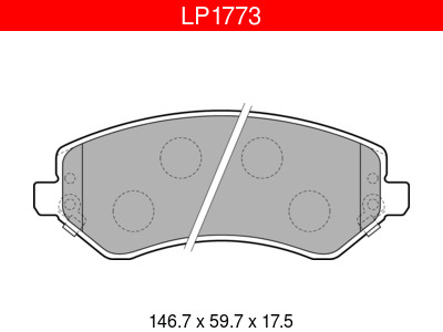 JARRUPALASARJA DELPHI ETU, CHRYSLER, DODGE, JEEP - Jarrupalasarjat - LP1773 - 1