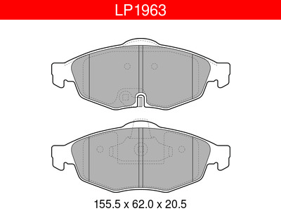 JARRUPALASARJA DELPHI ETU, CHRYSLER - Jarrupalasarjat - LP1963 - 1