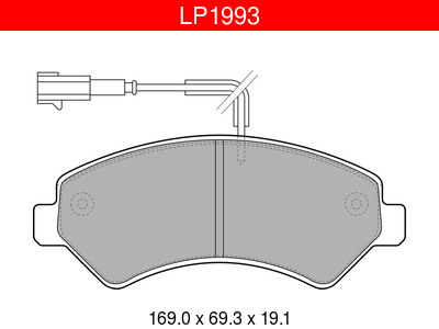 JARRUPALASARJA DELPHI ETU, CITROEN, FIAT, PEUGEOT - Jarrupalasarjat - LP1993 - 1