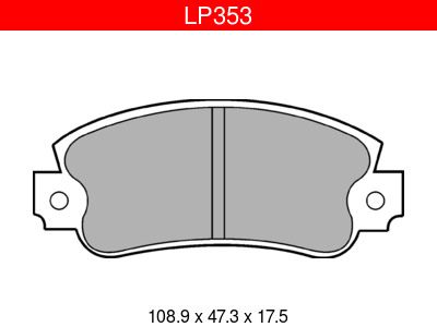 JARRUPALASARJA DELPHI ETU, FIAT, LANCIA, SEAT - Jarrupalasarjat - LP353 - 1