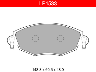 JARRUPALASARJA DELPHI ETU, FORD, JAGUAR - Jarrupalasarjat - LP1533 - 1