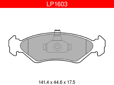 JARRUPALASARJA DELPHI ETU, FORD, MAZDA - Jarrupalasarjat - LP1603 - 1