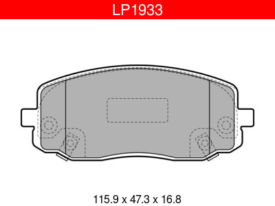 JARRUPALASARJA DELPHI ETU, HYUNDAI, KIA - Jarrupalasarjat - LP1933 - 1