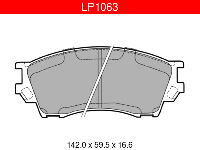 JARRUPALASARJA DELPHI ETU, MAZDA - Jarrupalasarjat - LP1063 - 1