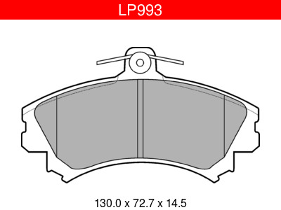 JARRUPALASARJA DELPHI ETU, MITSUBISHI,, SMART, VOLVO - Jarrupalasarjat - LP993 - 1