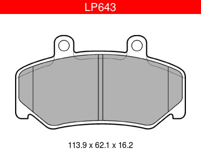 JARRUPALASARJA DELPHI ETU, VOLVO - Jarrupalasarjat - LP643 - 1