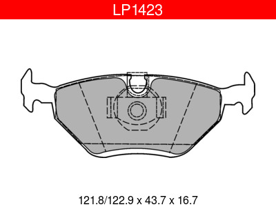 JARRUPALASARJA DELPHI TAKA, BMW, ROVER, SAAB - Jarrupalasarjat - LP1423 - 1