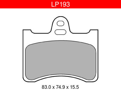 JARRUPALASARJA DELPHI TAKA, CITROEN # - Jarrupalasarjat - LP193 - 1