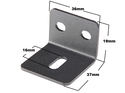 KIINNIKEJALKA L-MALLI LIIKENTEENOHJAUSPANEELILLE - LED-majakkapaneelit asennustarvikkeet - 1603-140733 - 1