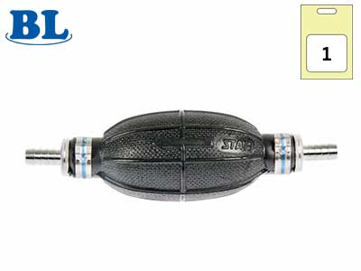 KÄSIPUMPPU KUMINEN 8X8MM # - Käsipumput ja kalvot - 29-3103 - 1