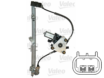 LASINNOSTIN TÄYD. ETU OIK. ALFA 156 - Lasinnostimet - 1563-850013 - 1