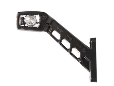 LED-ÄÄRIVALO VAS. 12/24V KIRK/PUN # - Kumivarsi äärivalot - 1606-27813 - 1