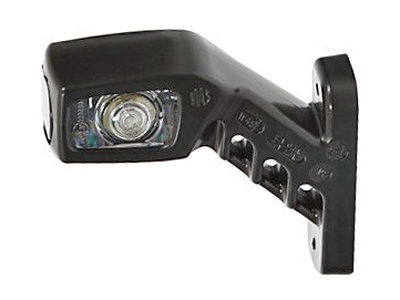 WAS LED-ÄÄRIVALO KUMIVARSI VASEN 12/24V KIRKAS/PUN/KELT - Kumivarsi äärivalot - 1606-27783 - 1