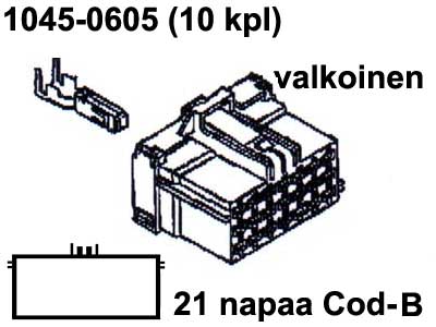 LIITINK.21-NAP. COD-B - Katkaisijat, merkkikohtaiset - 1045-6153 - 1