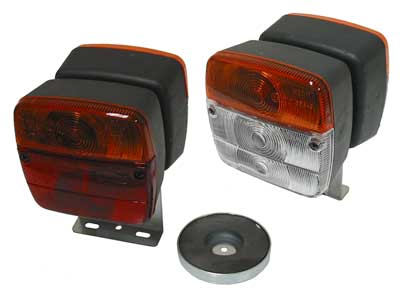 LOKASUOJALYHTY MAGNEETTIKIINNITYS - Etuvalot ja -vilkut yleismallit - 1606-276013 - 1