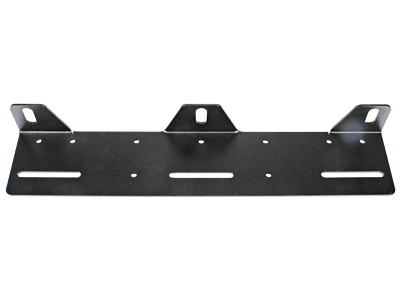 Musta lisävaloteline EU-kilvelle HD - kolmelle lisävalolle - Lisävalojen telineet - 1605-3023 - 1