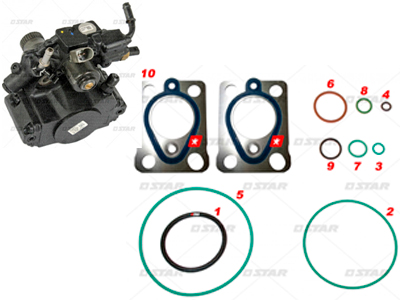 OSASARJA C/RAIL DFP3.4 - Common Rail muut varaosat - 60313 - 1